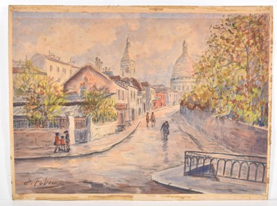 Lot 311 - Edouard Febvre (French 1885-1967); Gouache on...