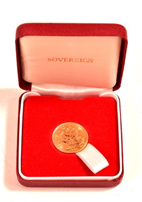 Lot 328 - A Queen Elizabeth II full gold proof sovereign...