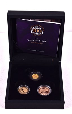 Lot 334 - The Queen Elizabeth II Noble Sovereign three...
