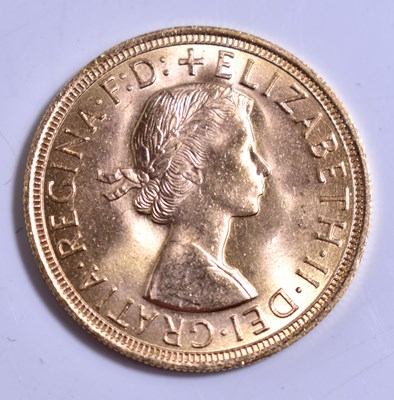 Lot 331 - An Elizabeth II full gold sovereign, dated 1957.