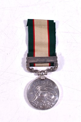 Lot 424 - An India General Service medal with North West...