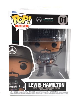 Lot 436 - Formula 1 memorabilia: A signed Funko Pop!...