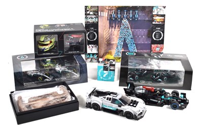 Lot 437 - Formula 1 memorabilia: A group of collectables...