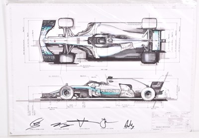 Lot 455 - Formula 1 memorabilia: A signed and limited...