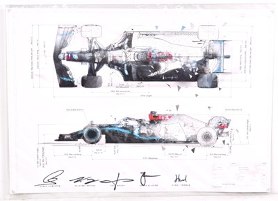 Lot 456 - Formula 1 memorabilia: A signed and limited...
