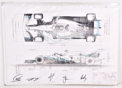 Lot 457 - Formula 1 memorabilia: A signed and limited...