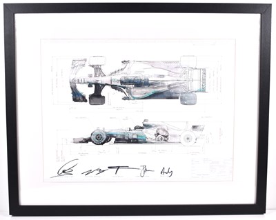 Lot 458 - Formula 1 memorabilia: A signed and limited...