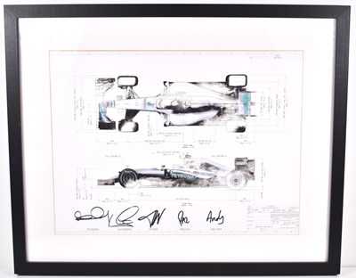 Lot 459 - Formula 1 memorabilia: A signed and limited...