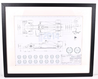 Lot 460 - Formula 1 memorabilia: A signed and limited...
