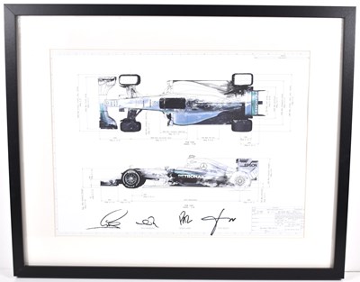 Lot 461 - Formula 1 memorabilia: A signed and limited...