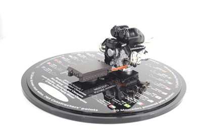 Lot 446 - Formula 1 memorabilia: A detailed scale model...