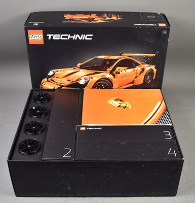 Lot 450 - A boxed Lego Technic Porsche 911 GT3 RS,...
