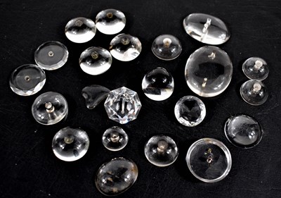 Lot 23 - A selection of antique rock crystal cabochons...