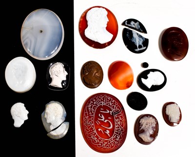Lot 27 - A selection of 19th century and earlier glass...