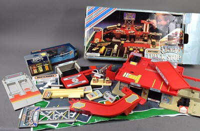 Lot 395 - A vintage boxed Matchbox Convoy Truck Stop...