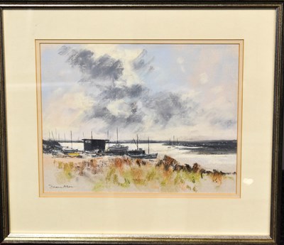 Lot 496 - Doreen Allen (20th century): Storm over the...