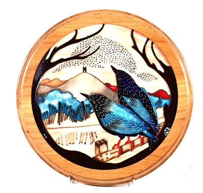 Lot 48 - A Moorcroft Pottery limited edition RSPB wall...