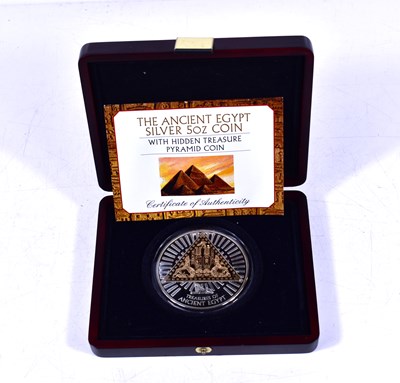 Lot 271 - The Ancient Egypt Silver Proof 5oz Coin, 925...
