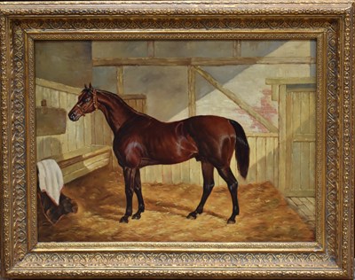 Lot 533 - Manner of John Frederick Herring, horse in a...