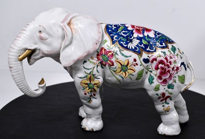 Lot 46 - A late 19th century porcelain model of an...
