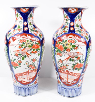 Lot 49 - A pair of late 19th century Chinese vases...