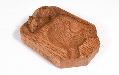 Lot 177 - Robert Thompson the Mouseman: an English oak...
