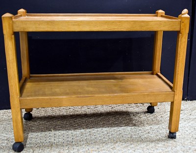 Lot 572 - A Peter Heap the Rabbitman galleried tea...