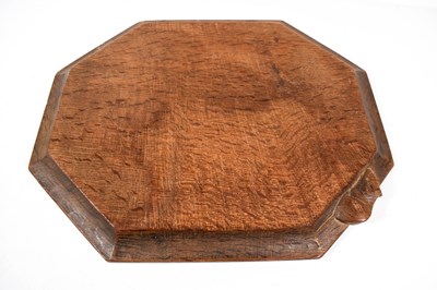 Lot 180 - Robert Thompson the Mouseman: an oak...