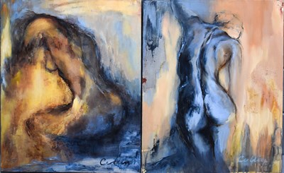 Lot 535 - Christiane Collin (20th century): a pair of...