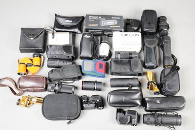 Lot 454 - A selection of monoculars to include examples...