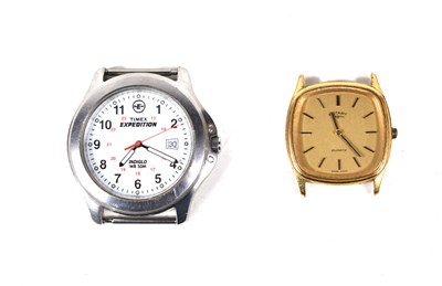 Lot 15 - A vintage Timex Expedition watch, lacking...