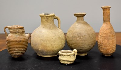 Lot 384 - A group of ancient pottery to include a...