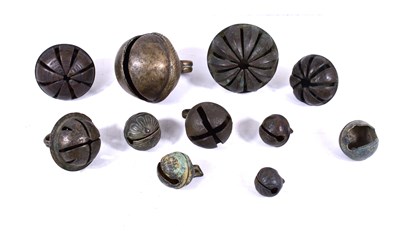 Lot 366 - A collection of medieval and later bronze...