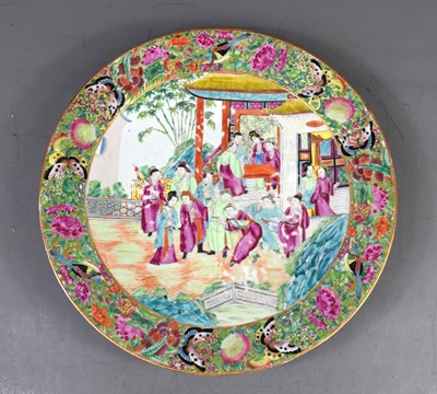 Lot 148 - A 19th century Chinese export Canton Famille...