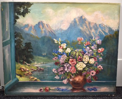 Lot 524 - D. Mackenzie, (20th century); oil on canvas,...