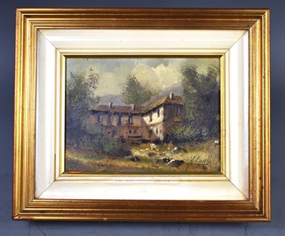 Lot 520 - Guido Borelli (Italian b.1952), titled "Casa...