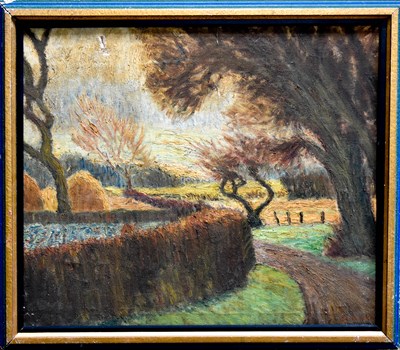 Lot 273 - A 20th Century oil on canvas in the...