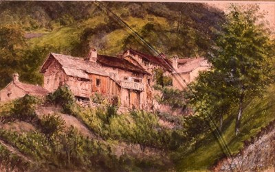 Lot 101 - A 19th century watercolour on paper depicting...