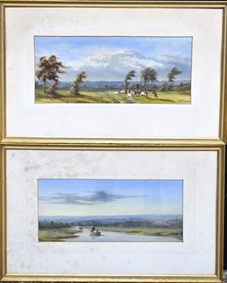 Lot 324 - L. Schepens (Dutch, 20th century): pair of...