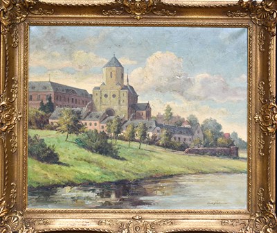 Lot 276 - Erik Hernahausen? (20th century): German Abbey...