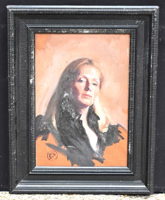 Lot 259 - A 20th century oil on canvas, portrait of a...