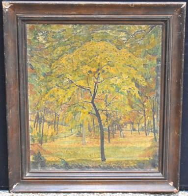 Lot 255 - An early 20th century oil on canvas, titled...