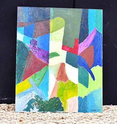 Lot 252 - Jean Pons, (French, 1913-2005); Abstract...