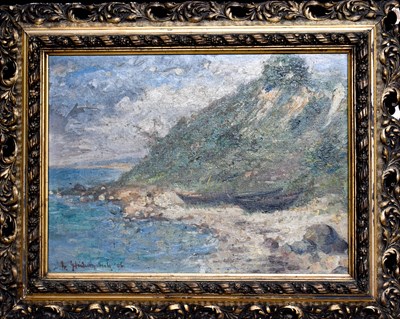 Lot 283 - Fritz Heider (German, 1868-1933) Oil on canvas,...