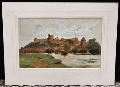 Lot 184 - Thomas William Morley (1859-1925): landscape...