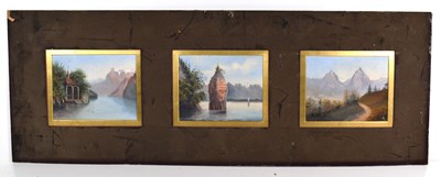 Lot 268 - Continental School, (late 19th century); Three...