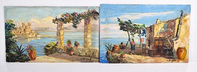 Lot 482 - Louis Jacques Vigon (1897-1985): One depicting...