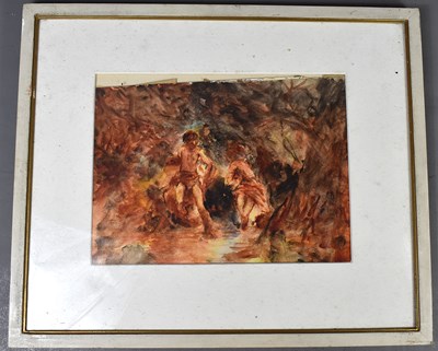 Lot 446 - French School, early 20th century, watercolour...