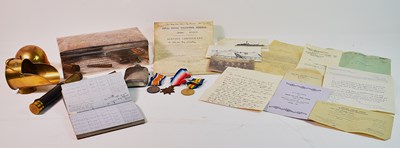 Lot 291 - WWI RNAS Military Interest: a group of...
