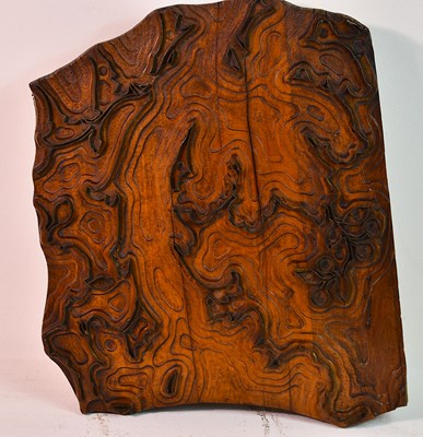 Lot 363 - A large vintage printing block, likely for...